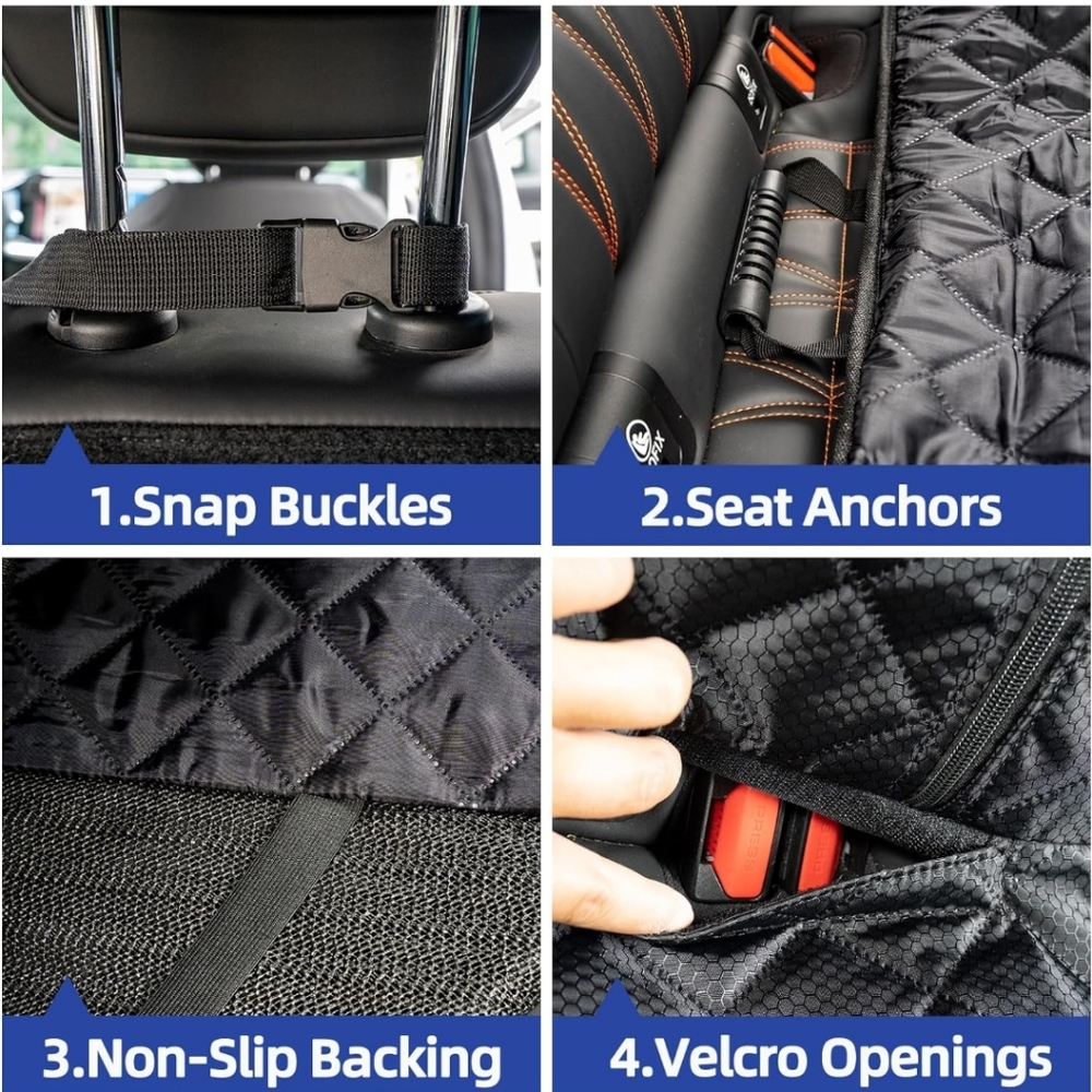 Car Seat Cover for Passengers and Pets - Picture 4 of 7